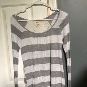 striped long sleeve t shirt